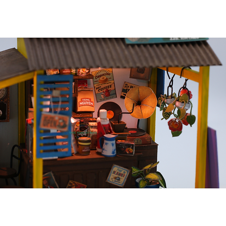 Mô Hình DIY Sài Gòn - Cà Phê Đá Chính hãng Giá rẻ - Hình ảnh 4