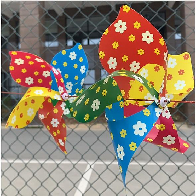 100 Chong Chóng Nhựa Đủ Màu