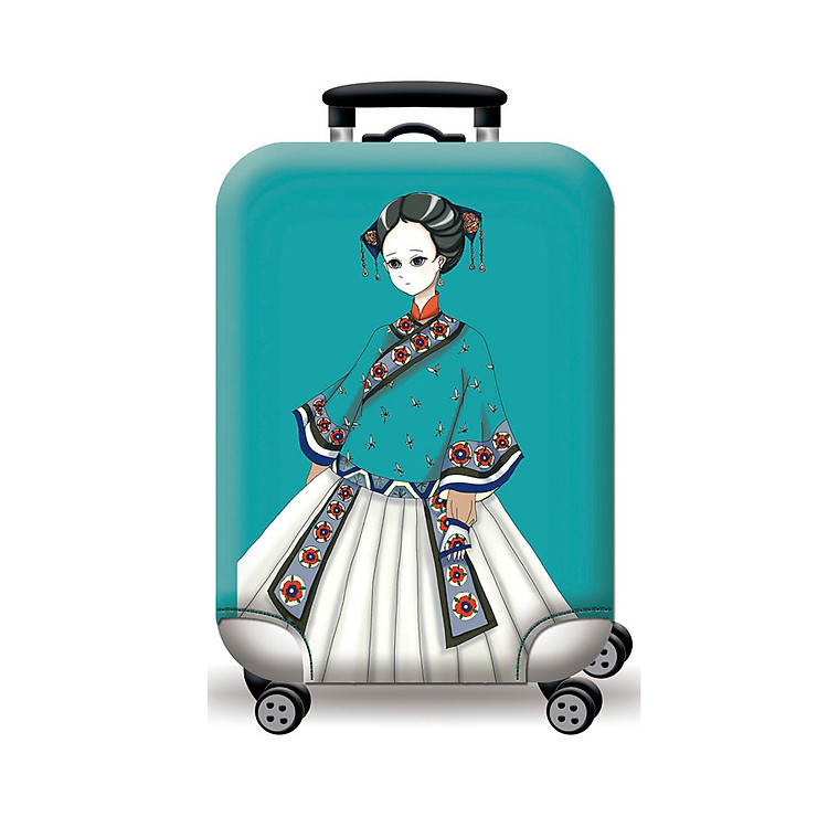 Túi bọc bảo vệ vali -Áo vỏ bọc vali - Cô Gái Hàn Quốc