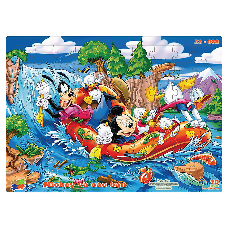 Mua Combo 3 bộ tranh xếp hình A3 Chính hãng Ưu đãi - Hình ảnh 3