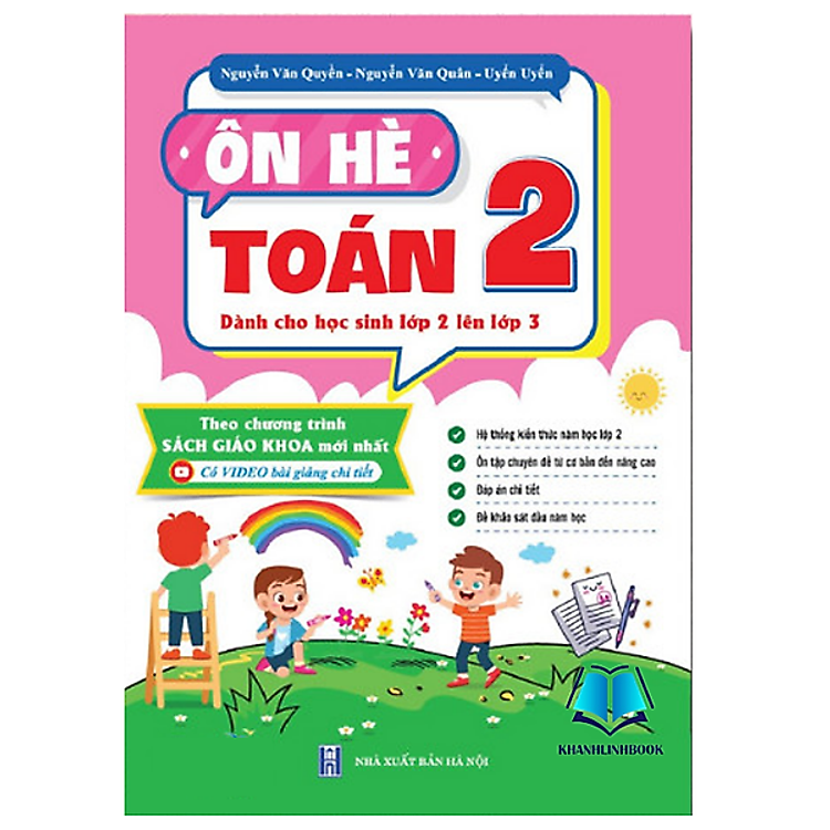 Ôn Hè Toán 2 – Dành cho học sinh lớp 2 lên lớp 3