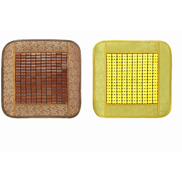 Đệm lót ghế xe hơi, xe máy, văn phòng KG241 bằng trúc cổ điển cao cấp giúp thoáng khí, chống nóng 45X45CM - Hàng chính hãng