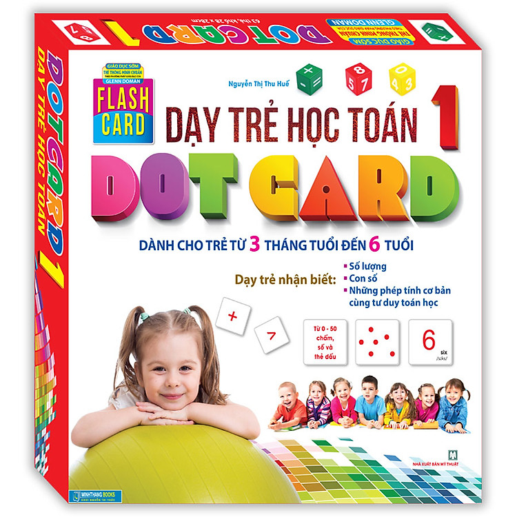 Flashcard – Dạy trẻ học Toán Dotcard tập 1