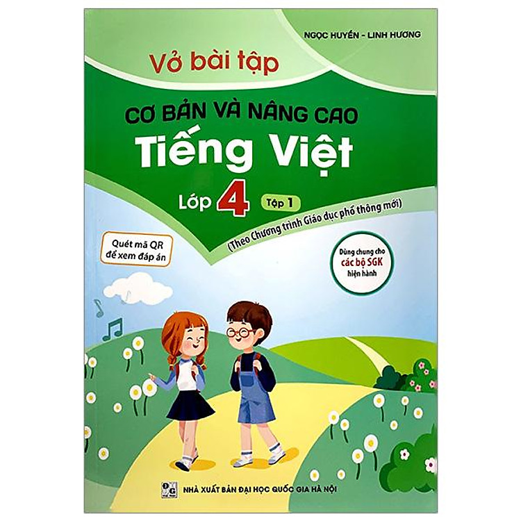 Vở Bài Tập Cơ Bản Và Nâng Cao Tiếng Việt Lớp 4 – Tập 1