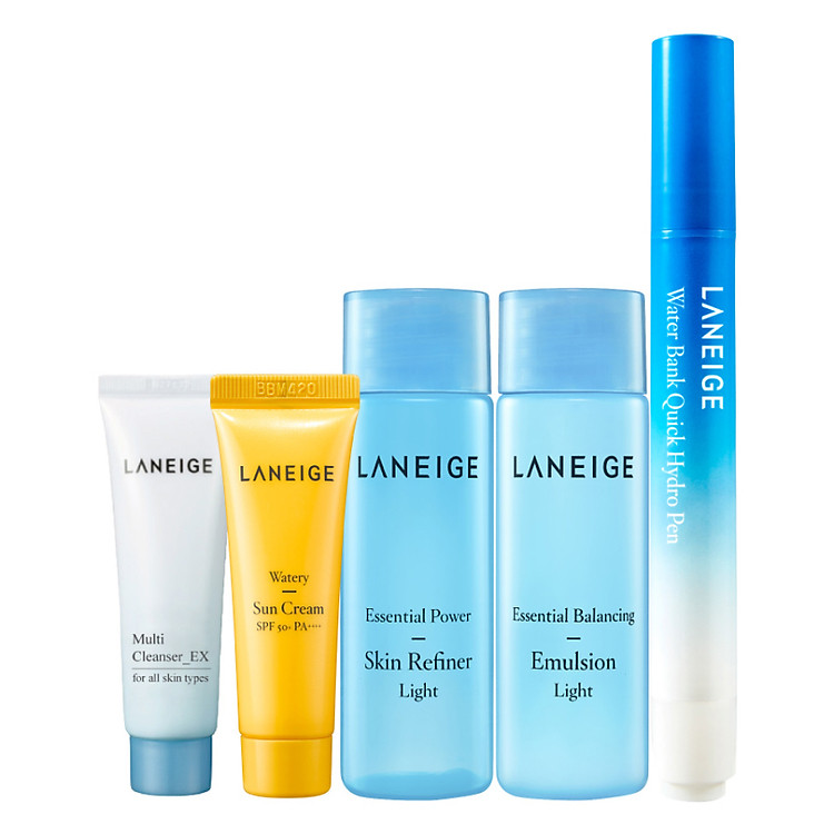 Combo Dưỡng Ẩm Tối Ưu Và Tiện Lợi Laneige Water Bank Quick Hydro Pen