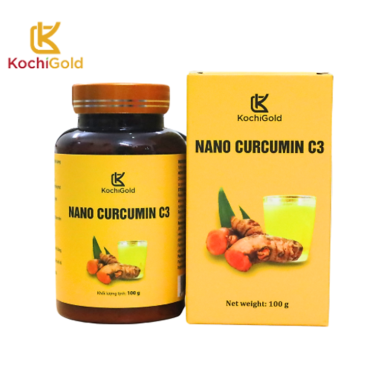Nano curcumin C3 KochiGold Dạng Bột