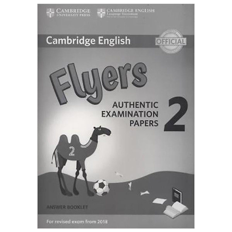 Cambridge English Young Learners 2 for Revised Exam Flyers Answer Booklet
