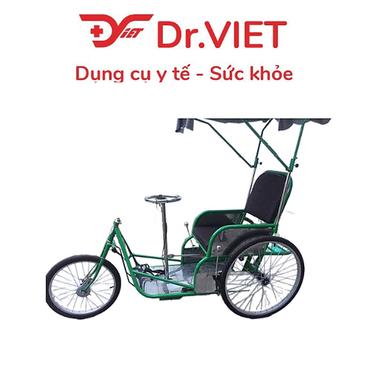 Xe lắc tay sắt sơn tĩnh điện