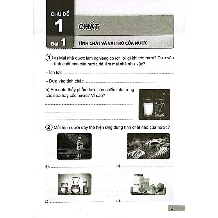 Vở Bài Tập Khoa Học 4 (Cánh Diều) - Ảnh 3