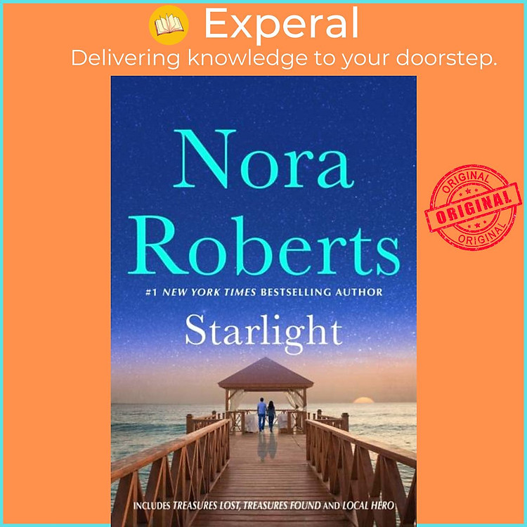 Sách - Starlight - Treasures Lost, Treasures Found and Local Hero: A 2-in-1 Coll by Nora Roberts (UK edition, paperback)