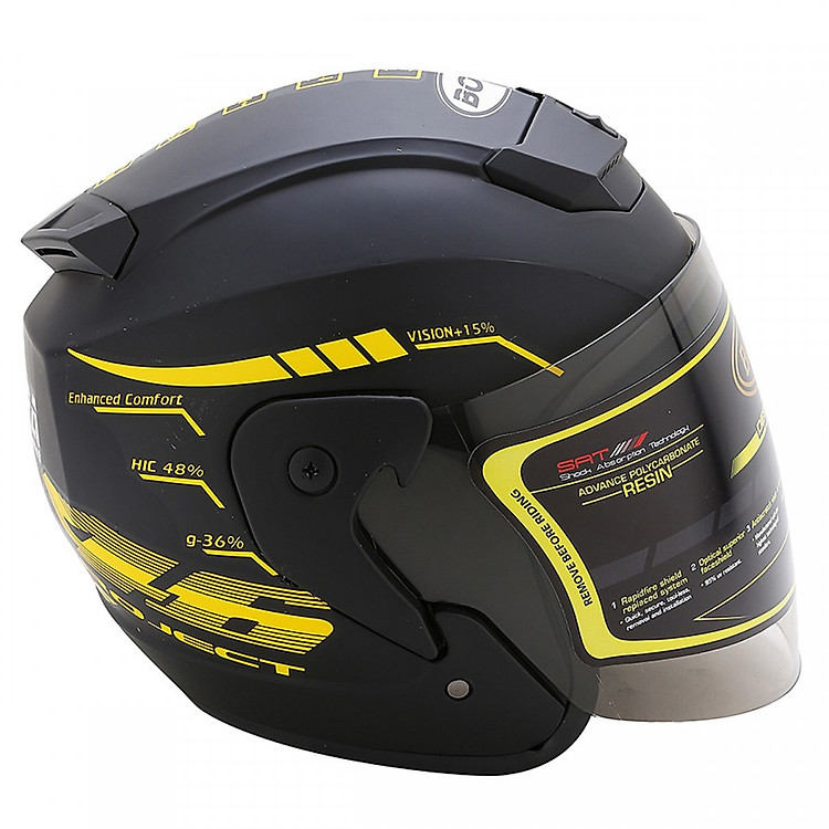 Mũ Bảo Hiểm BOPA 46 Bò Cạp