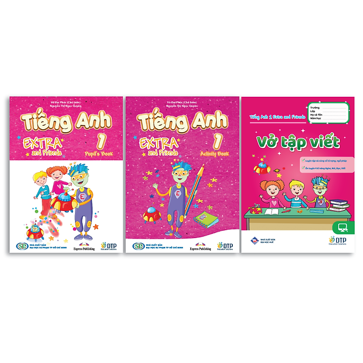 Tiếng Anh 1 Extra and Friends – Trọn bộ
