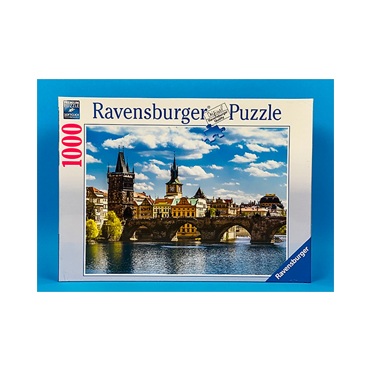 Puzzle 1000 mảnh Charles Bridge RAVENSBURGER Chính hãng Tiết kiệm - Hình ảnh 2