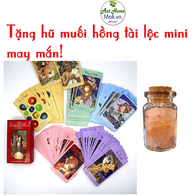 Tìm mua tại Avakids: Bộ bài tarot Enchanted Love TR36 kèm quà - Ngập tràn khuyến mãi