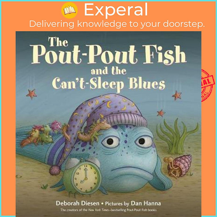 Sách - The Pout-Pout Fish and the Can't-Sleep Blues by Deborah Diesen (US edition, paperback)