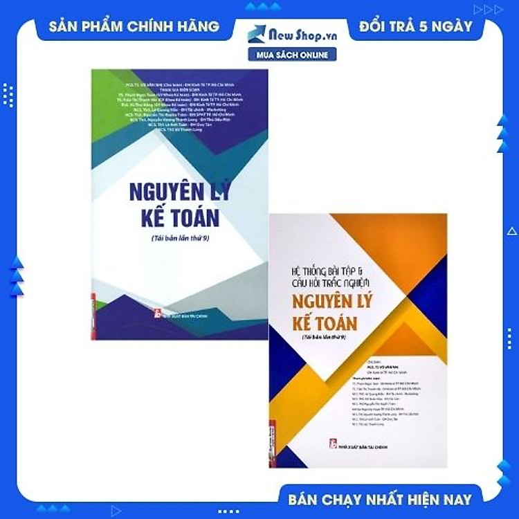 Combo Nguyên Lý Kế Toán + Hệ Thống Bài Tập & Câu Hỏi Trắc Nghiệm Nguyên Lý Kế Toán (Bộ 2 Cuốn)