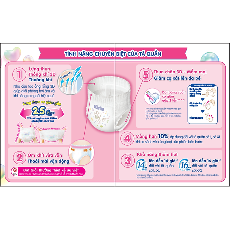 Tã/bỉm quần Merries Jumbo Đủ Size Ưu đãi - Hình ảnh 5
