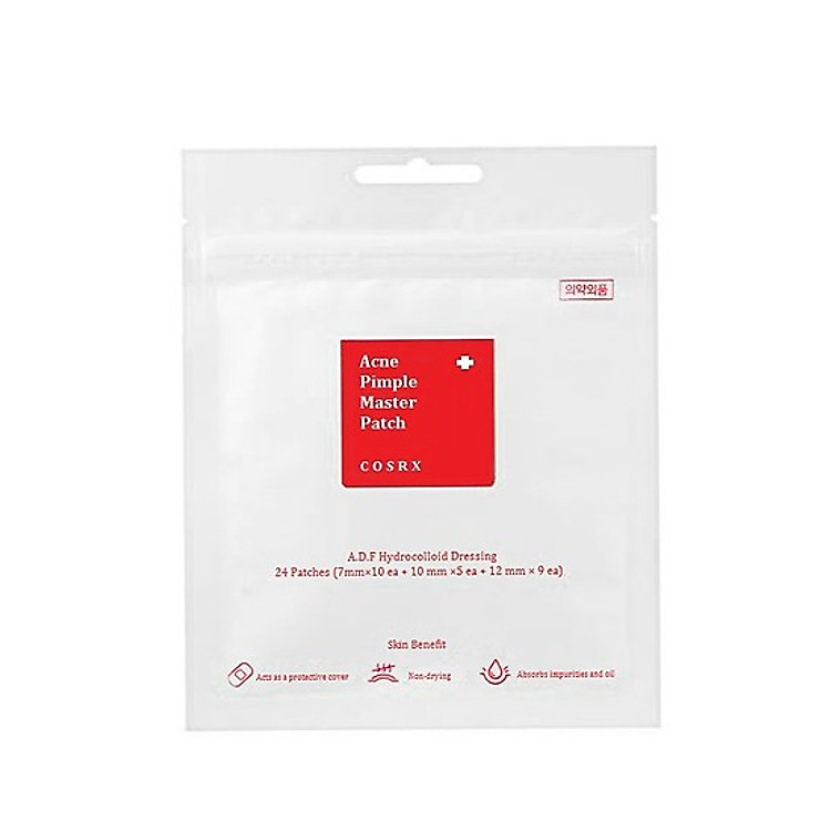 Combo 3 Miếng Dán Xẹp Mụn Cosrx Acne Pimple Master Patch 24 Patches