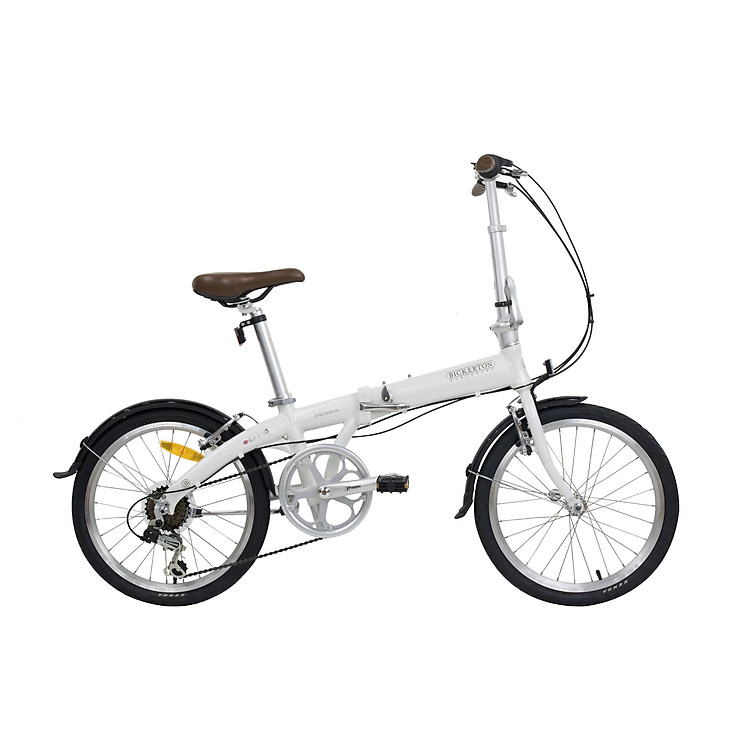 Xe Đạp Gấp Bickerton Junction 1306 (Trắng)