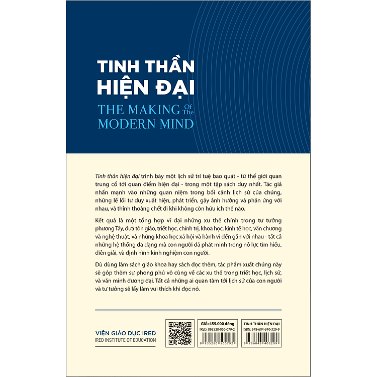 Tinh Thần Hiện Đại (The Making of the Modern Mind) - Ảnh 2