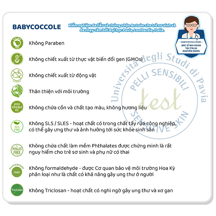 Kem đánh răng Babycoccole - 75ml - Táo Chính hãng Tiết kiệm - Hình ảnh 5