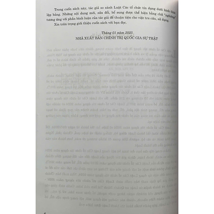 Luật Các tổ chức tín dụng năm 2024 – So sánh và bình luận - Ảnh 4