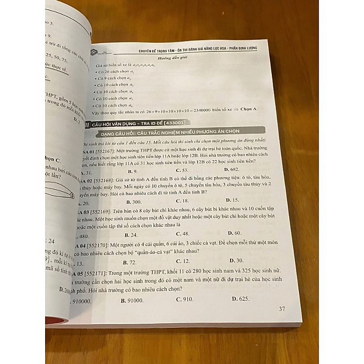 Luyện Đề & Tổng Ôn Thi Toán Học - Đánh Giá Năng Lực & THPT Quốc Gia - Ảnh 6