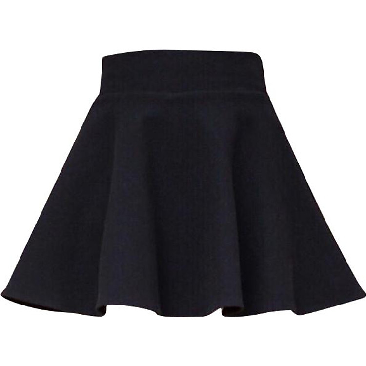 Chân Váy Ngắn Dáng Xòe - Đen