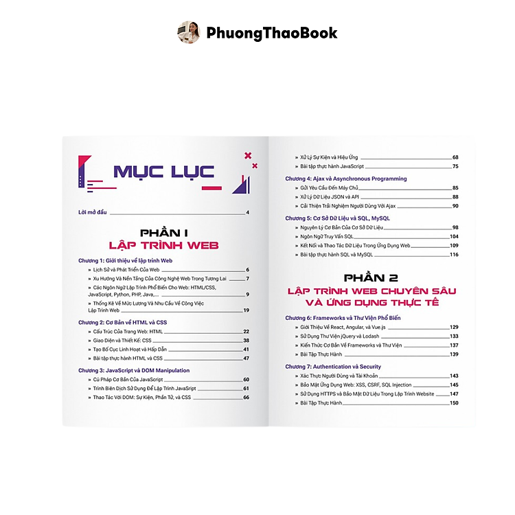 Sổ tay "dân IT" Lập trình web + Lập trình ứng dụng từ cơ bản đến chuyên sâu - Ảnh 2