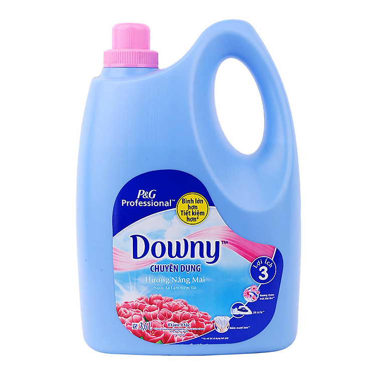 Nước Xả Vải Downy Hương Nắng Mai Chai 3.6L