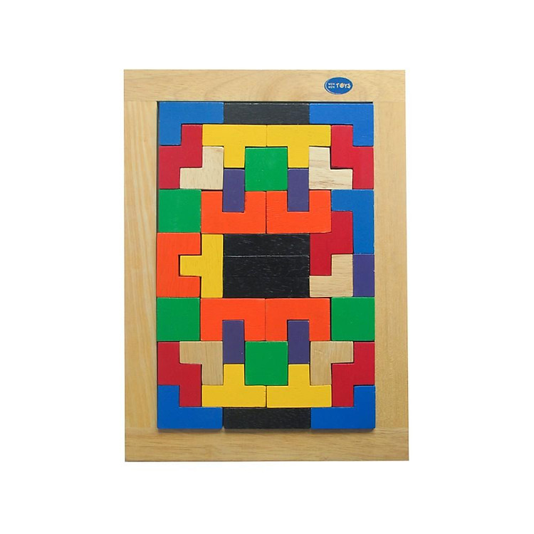 Mua Bộ xếp gạch gỗ Winwintoys 67152 Chính hãng Giá tốt - Hình ảnh 2