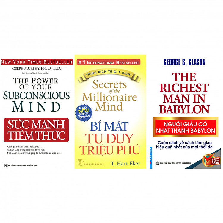 Combo 3 Cuốn Sức Mạnh Tiềm Thức