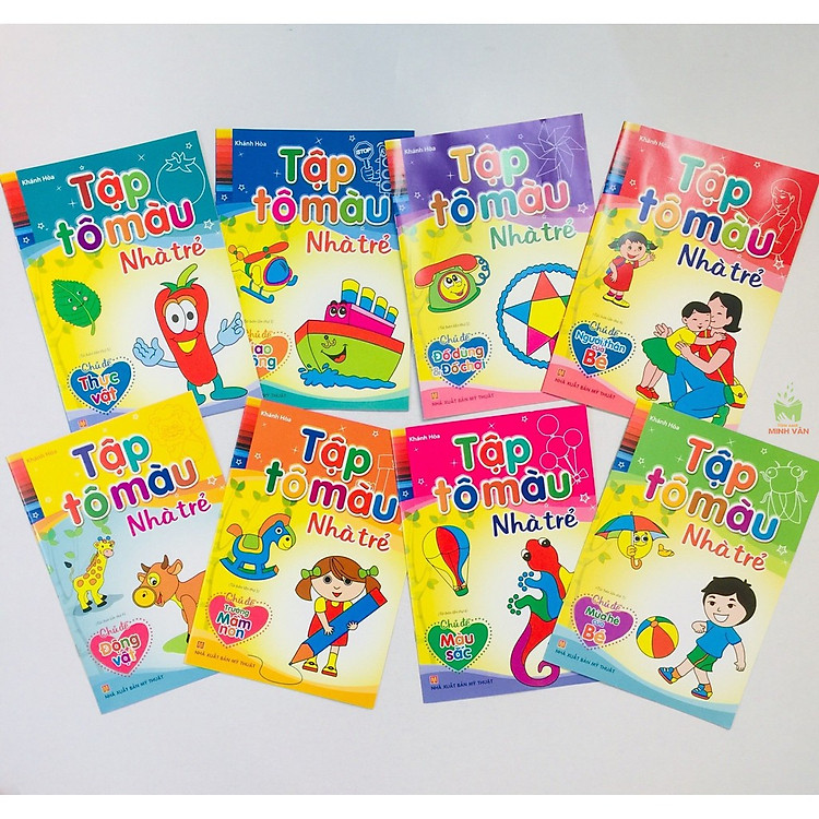 Tập tô màu nhà trẻ - Ảnh 2