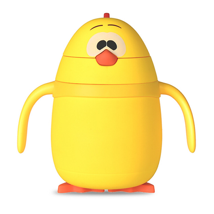 Bình Uống Nước Bằng Thép Không Gỉ Kèm Ống Hút Cho Bé SIMIAO (200ml)