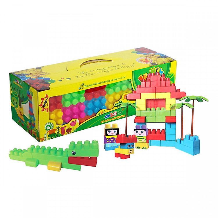 Bộ Đồ Chơi Xếp Hình 110 Chi Tiết Miếng Ghép To Antona