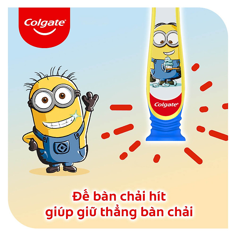 Bàn chải Trẻ em Colgate Minion Chính hãng Giá tốt - Hình ảnh 5