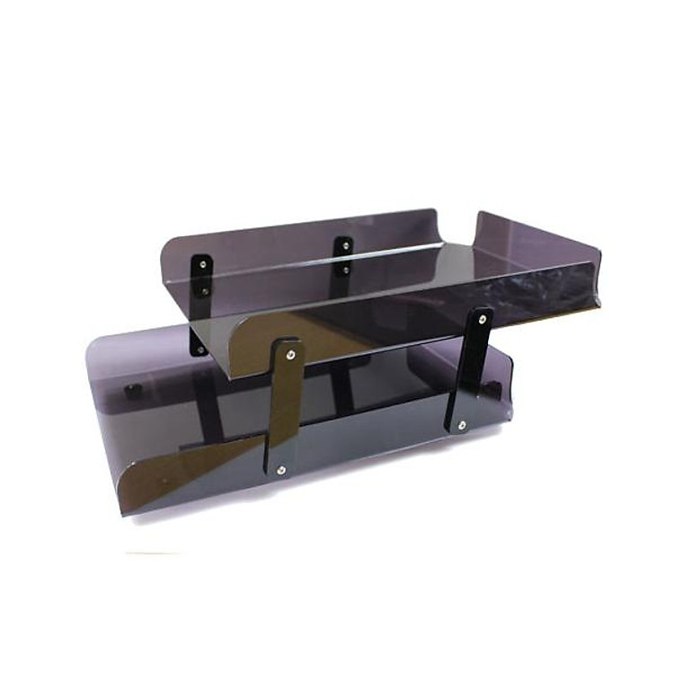 Kệ mica 2 tầng xếp D02 (Khổ A4) (KT: 21 x 30cm)