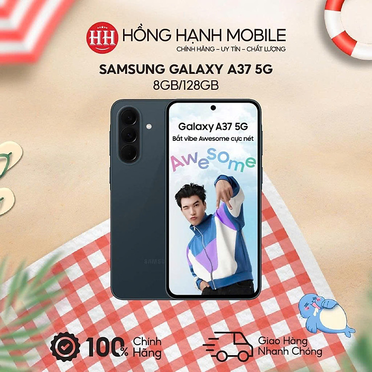 Điện Thoại Samsung Galaxy A37 5G 8GB/128GB - Hàng Chính Hãng