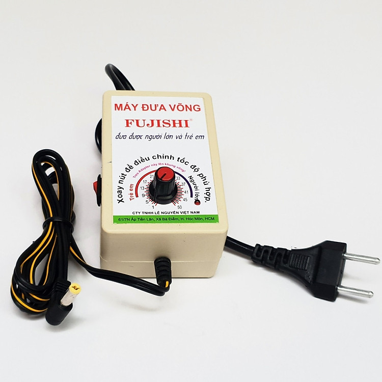 Biến thế điện (adapter) dùng cho máy đưa võng - Hàng chính hãng