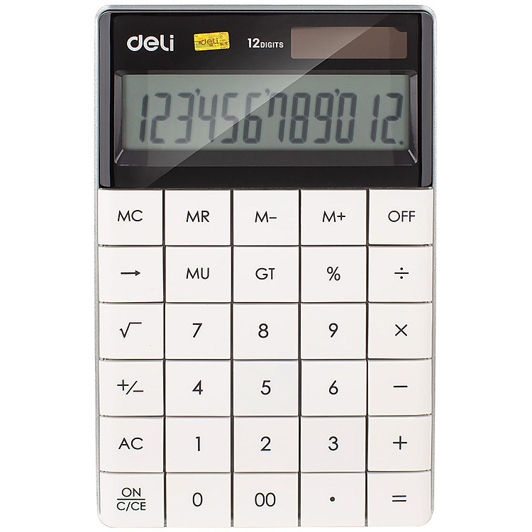 Máy Tính Touch 12 Số Deli 1589
