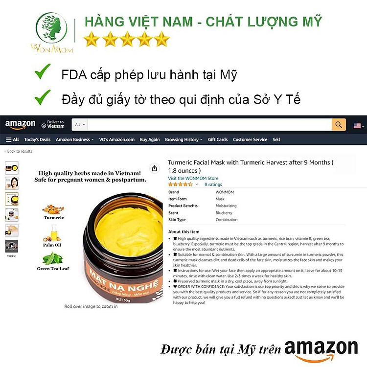 Mua Bộ dưỡng trắng, sạch thâm mụn Wonmom Chính hãng Giá rẻ - Hình ảnh 2