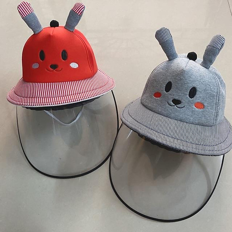 NÓN CHỐNG DỊCH/ CHỐNG BỤI CHO BÉ TRAI BÉ GÁI 2-6 TUỔI