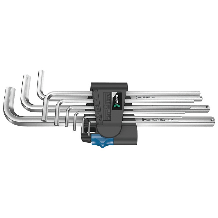 Bộ lục giác với bi giữ 950/9 Christmas hex-plus - WERA 05135986001