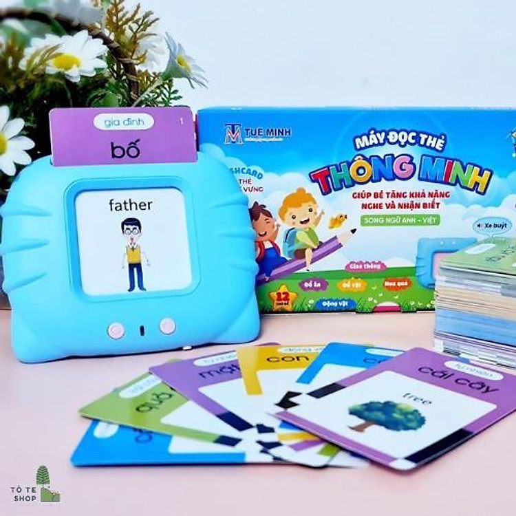 Máy đọc thẻ song ngữ Tuệ Minh Chính hãng Ưu đãi - Hình ảnh 2
