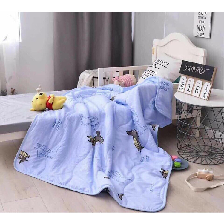 CHĂN HÈ COTTONG ĐŨI MẪU MỚI KÍCH THƯỚC 1MX1M4