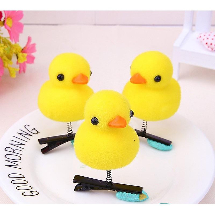 Kẹp Tóc Siêu Xinh Hình Vịt Con Cho Bé