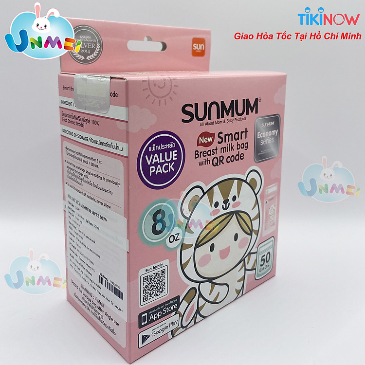 Combo 2 hộp túi trữ sữa Sunmum Chính hãng Giá rẻ - Hình ảnh 2