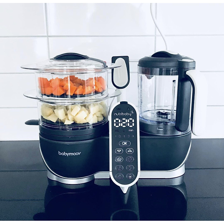 Máy xay hấp Nutri Baby Plus 5 in 1 Chính hãng Tiết kiệm - Hình ảnh 2