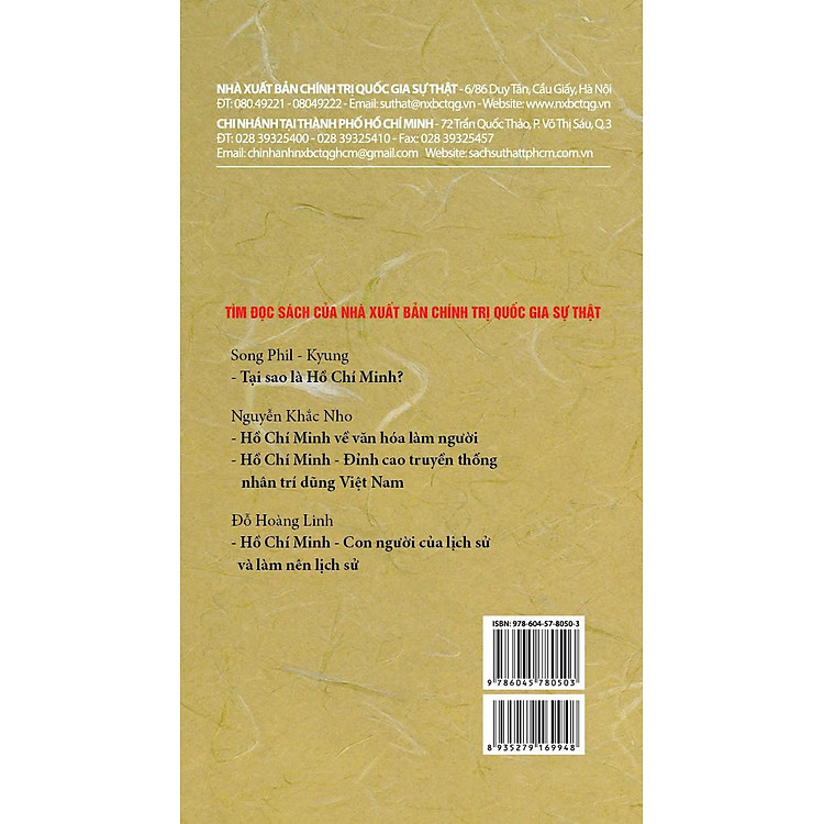 Hồ Chí Minh - Người Tin Ở Con Người - Ảnh 4