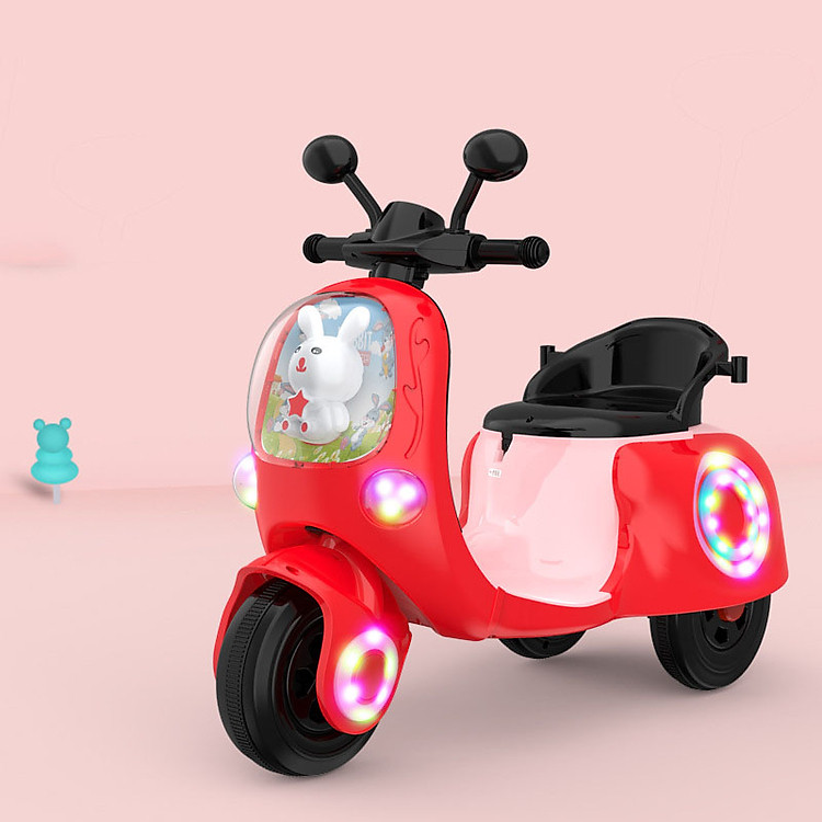 Mua Xe máy điện TILO KIDS TLK-6468 Đỏ Chính hãng Giá tốt - Hình ảnh 2